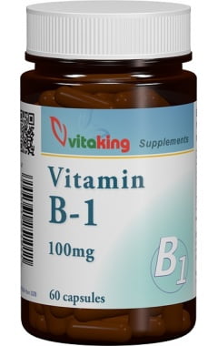 Vitamina B1 (Clorhidrat de tiamina) Vitaking 100mg - 60cps