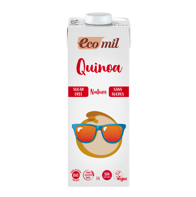 Lapte de Quinoa NEINDULCIT BIO EcoMil - cutie 1000ml. Poza 6610